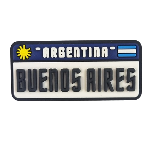 Ímã Argentina Placa Buenos Aires